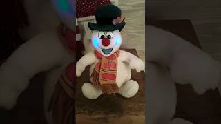 Dancing Frosty the snowman plush Gemmy [upl. by Aigroeg]