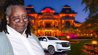 Whoopi Goldbergs HUSBAND Daughter 3 Marriages Real Estate amp NET WORTH [upl. by Ferdinana]