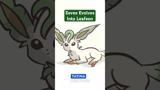 Pokemon  Eevee Evolves Into Leafeon Pokemon Short [upl. by Marlen]