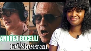 Andrea Bocelli And Ed Sheerans quotperfect Symphonyquot Reaction [upl. by Urien506]