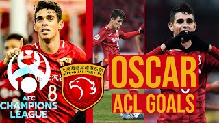 OSCAR  ALL AFC CHAMPIONS LEAGUE GOALS  SHANGHAI PORT [upl. by Nylirak]