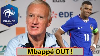 Didier Deschamps CHOQUE la France  Mbappé Écarté [upl. by Yllop]