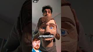 Estoy ARREPENTIDO de crear a MrBeast 😧 mrbeast creacion craft [upl. by Ahsemal]