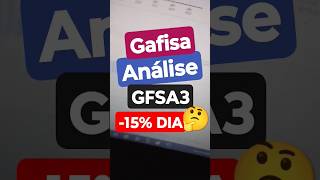 análise das ações Gafisa GFSA3 vale a pena cai e sobe 15 DIA [upl. by Bridgette]