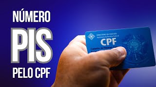 CONSULTAR NÚMERO DO PIS PELO CPF  ATUALIZADO 2024 [upl. by Ajtak]