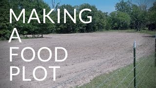 Deer Lease • Planting Food Plot • Whitetail Deer • Oklahoma • 2018 [upl. by Nylesoy]