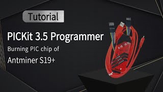 Tutorial on using PICkit35 to program the PIC chip of Antminer S19 [upl. by Cnut421]