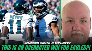 John McMullen REACTS to Eagles DESTROYING the NY Giants [upl. by Norval]