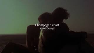 Champagne coast  Blood orange  EDIT AUDIO Slowedreverb [upl. by Akemad135]