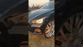 Infiniti Q50 1 of 2 in SC on 30s Rucci🔥🔥explore goviral q50 [upl. by Alecia]