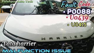 Tata Harrier engine check light problem solve  Harrier Service Light Manual Reset [upl. by Eimarrej484]