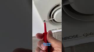 Manrose Bathroom Extractor Fan Free Repair [upl. by Alue]