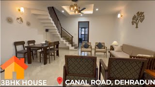 3 BHK Owner Made House Canal Road Dehradun [upl. by Rehctelf]