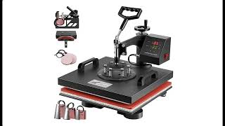 SmarketBuy Versatile 8in1 Heat Press Machine SwingAway Design [upl. by Eiliab143]