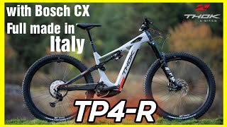 The New Thok TP4  Carbon eMTB with Bosch CX motor and many battery options [upl. by Dorree179]