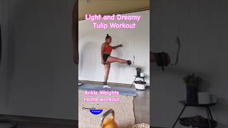 Ankle weights Glutes and legs workout ankleweights homeworkout workoutroutine [upl. by Enoyrt]