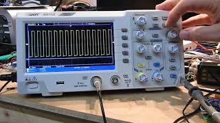 Owon SDS1102 100Mhz 2channel Digital Oscilloscope [upl. by Llerruj]