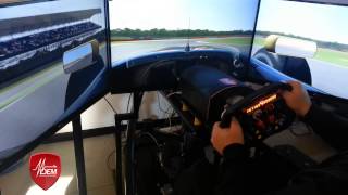 DRS Integrale  rFactor 2 Formula Renault 35 2014  Silverstone [upl. by Glinys458]