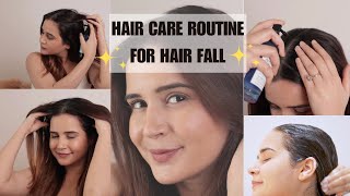 Hair Care Routine for Hairfall  Voluminous HAIR  IN 6 Weeks  Shiv Shakti Sachdev [upl. by Riane]