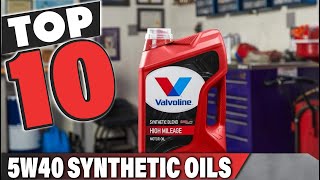 Best 5w40 Synthetic Oil In 2024  Top 5 5w40 Synthetic Oils Review [upl. by Dodson46]