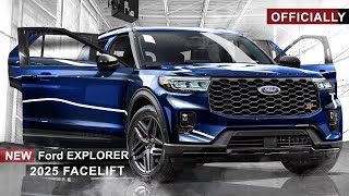 New Ford Explorer 2025 Facelift  Detailed Look at Model Refresh [upl. by Assirrec]