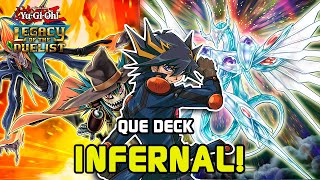 Que deck INFERNAL  YUGIOH LINK EVOLUTION 77 [upl. by Elokyn]