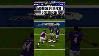 RAREST CELEBRATION IN MADDEN 24 madden24 youtubeshorts [upl. by Florentia490]