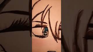 SILENT Anime Tomboy drawing Yooo friends try it out artanime [upl. by Neda506]