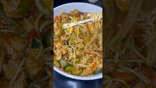 Chicken Noodle Stir fry chicken stirfry dinner recipe [upl. by Yznel578]