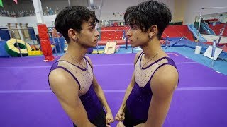 BROTHER vs BROTHER GYMNASTICS BATTLE [upl. by Arual]