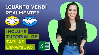 Vender en MERCADO LIBRE ✅ Resumen de ventas en Excel ➕ Tablas dinámicas [upl. by Carrol]