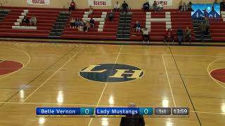 WPIAL High School Girls Basketball Belle Vernon at Laurel Highlands 2124 [upl. by Piks]