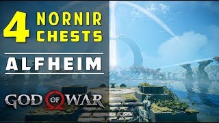 How to Open all the Nornir Chests in Alfheim  Location amp Solution  God of War PS4 [upl. by Patterson]