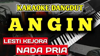 LESTI ANGIN KARAOKE Nada Pria  DANGDUT SLOW [upl. by Syman]