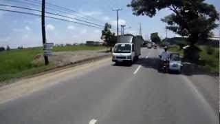 ATV Philippines street riding Yamaha Raptor 700R 700cc Quad [upl. by Aisset]