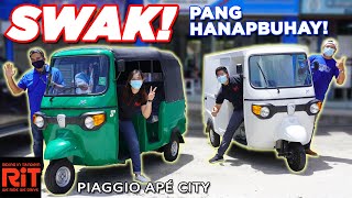 Piaggio Ape City  Trike Tricycle Sasakyang Pang hanapbuhay [upl. by Iaoh]