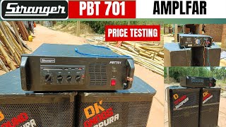 stranger PBT701 amplifier Price Testing 700 watt amplifier stranger dj tech bihar [upl. by Elohc561]