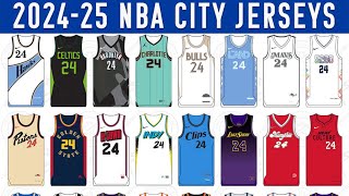 Ranking NBA City Jersey 202425 [upl. by Greenberg]