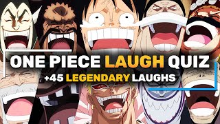 Guess the One Piece Character Laugh  Anime One Piece Laugh Quiz [upl. by Callum]