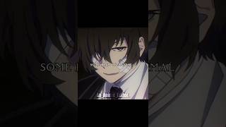 POSSIBLY IN MICHIGAN  Dazai Osamu edit bsd bsdedit dazaiosamuedit osamudazai portmafia [upl. by Kiah]