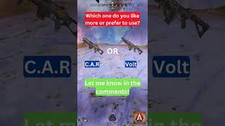 Apex legends CAR vs Volt apexlegends apex [upl. by Kerin]