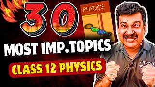 30 Most Important Topics of Class 12 Physics for 2025🔥 important topics of Class 12 Physics 2025 🎯 [upl. by Atims]