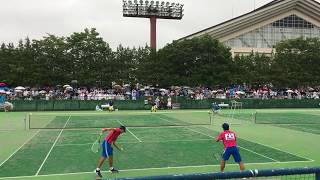 2017 全国高校総合体育大会 ソフトテニス競技 個人戦 準決勝 [upl. by Agnew]