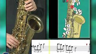 Ex065T How to Play Saxophone  Saxophone Lessons for Beginners  Tenor Part [upl. by Aztiraj]