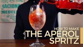 How to Make an Aperol Spritz  60 Second Cocktails [upl. by Ojyllek458]