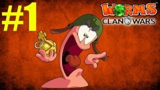 Worms Clan Wars  quotЧтото пошло не такquot  Часть 1 [upl. by Celtic]