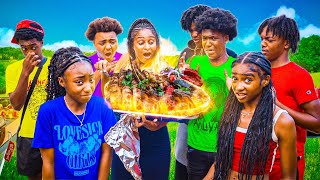 Mom BURNS BBQ at COOKOUT🔥😩  Momma Can’t Cook S2e5  Kinigra Deon [upl. by Eppilihp]