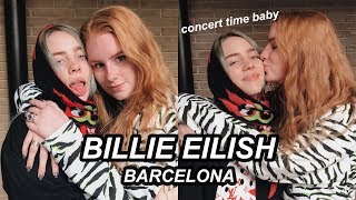 Touring with Billie Eilish  SHOW 8 Barcelona Spain [upl. by Balas]