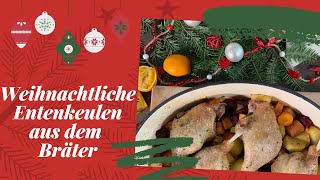 ENTENKEULEN braten Rezept für dein 5Gänge TCM WEIHNACHTSMENÜ [upl. by Solim790]