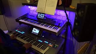 Feliz Navidad  José Feliciano by DannyKey on Yamaha keyboard Tyros 5 [upl. by Erdnaxela]